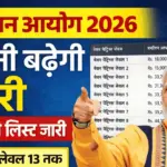 केंद्र का फैसला DA 58% बढ़ाया 8वें वेतन पर मुहर मार्च से DA Hike 8th Pay Commission 2026