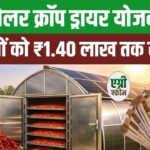 सोलर क्रॉप ड्रायर पर मिल रही ₹1.40 लाख की सब्सिडी